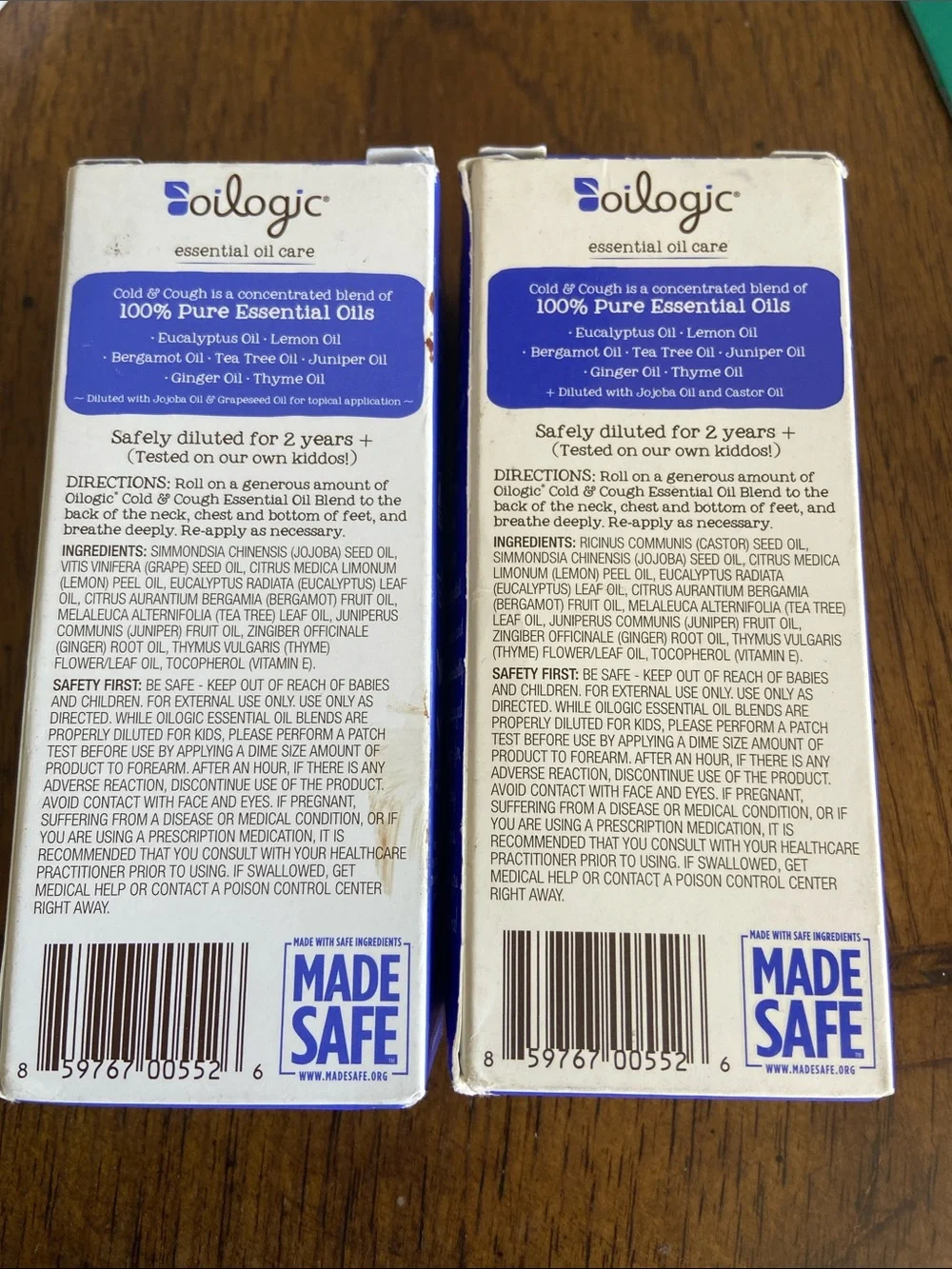 OILOGIC Kids Cold & Cough Essential Oil Roll-On